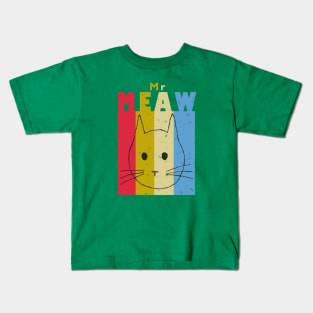 Mr Meaw Kids T-Shirt